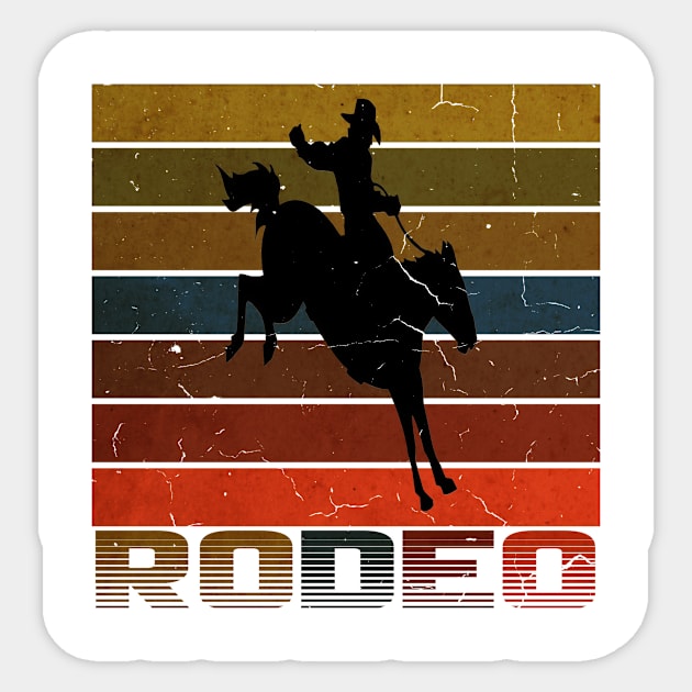 vintage rodeo Sticker by rika marleni